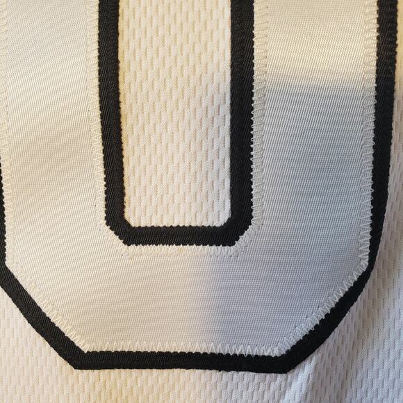 Beverly Hills Basketball Jersey Stitched O White Mens Size M Unilete Dbl Side - Picture 6 of 8